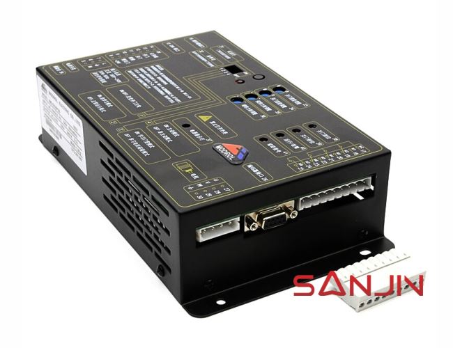 Door machine inverter