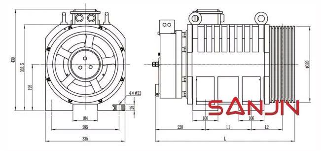 MONADRIVE Traction Machine MONA320